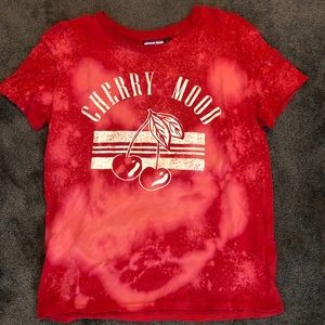 Bleached Cherry mood t-shirt